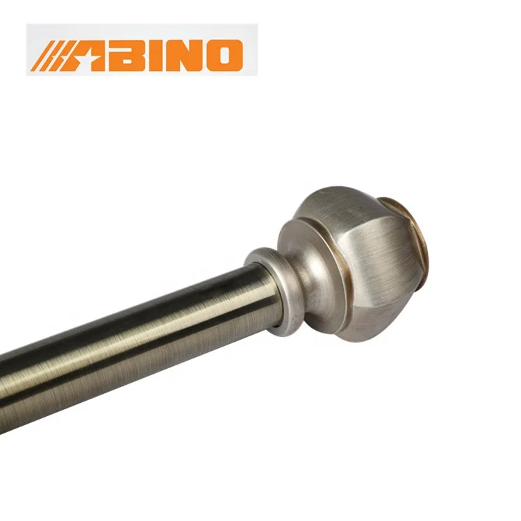 Antique Style Curtain Rod Sets Resin Iron Brass Accessories 4m Length Home Window Decor Low Priced Factory Direct China Living