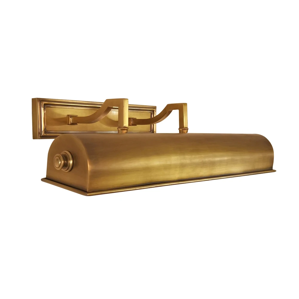 Hot Selling Villa Corridor Luxury Decorative Retro Style Wall Sconce Light Antique Brass Metal Classic Led Wall Lamp