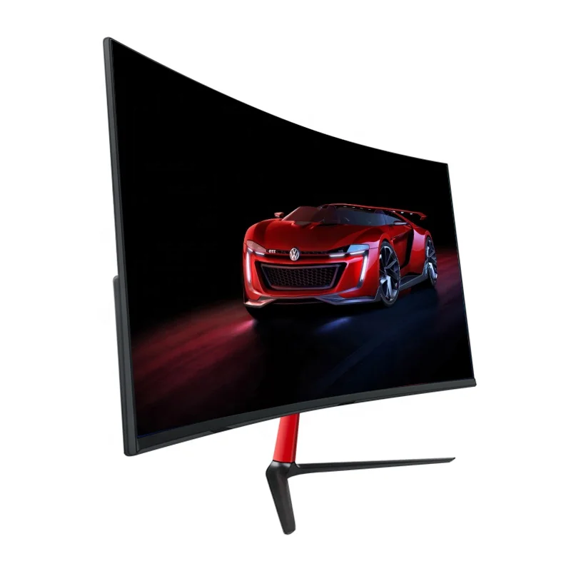 Оптовая продажа с фабрики, дешевый настольный дисплей 21,5 дюйма, 23 дюйма, 23,6 дюйма, 24 дюйма, 27 дюймов, 32 дюйма, FHD ЖК-дисплей, светодиодный изогнутый монитор