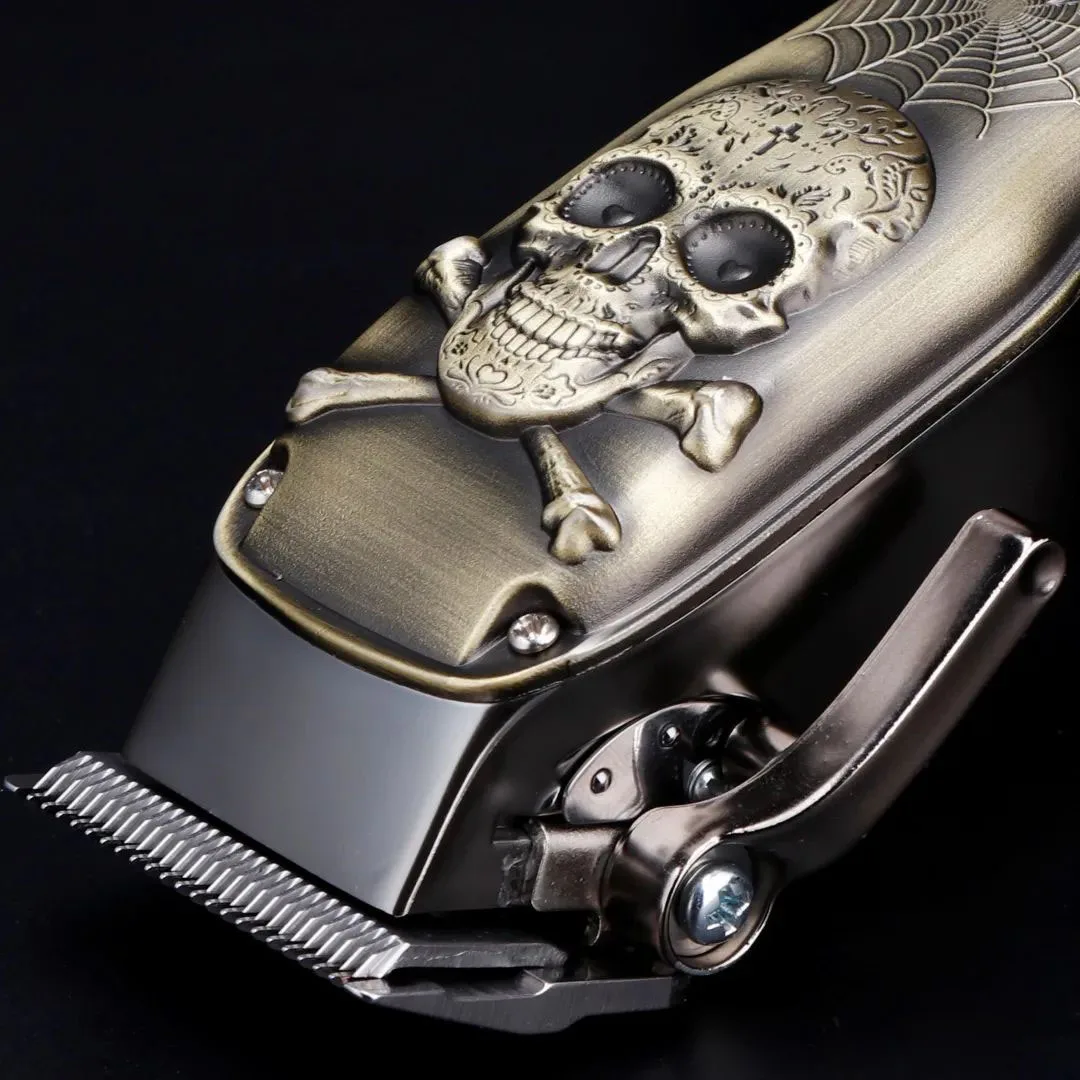 Professional Powerful Low Noise Barber High RPM Heavy Duty Electric Hair Clipper For Man