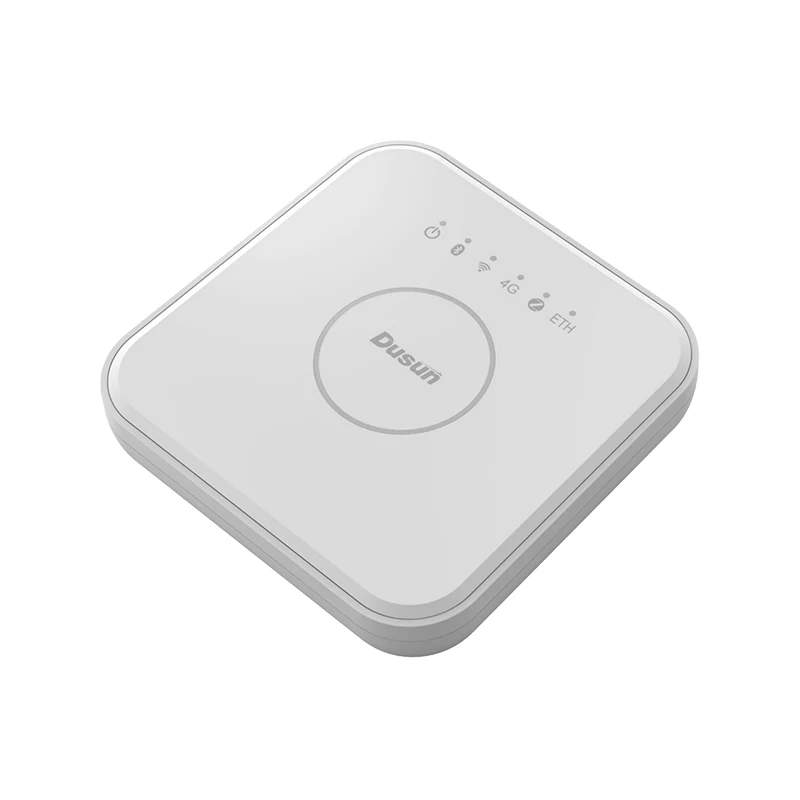 Dusun RK3328 Linux OS POE Programmable Wi-Fi BLE 4G LTE Iot Ceiling Edge Computing Gateway
