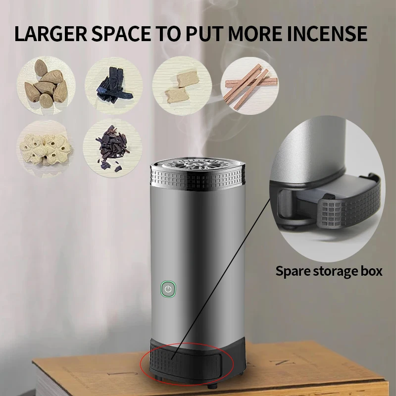 Arabian country Burner Bukhoor Air Scent Fragrance traditional elements night light sleep aid Incense purifier aroma diffuser