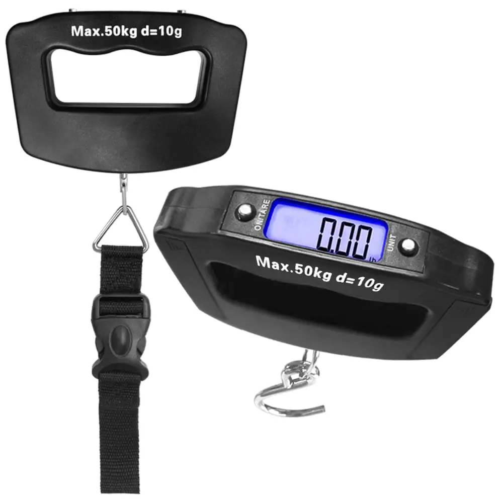 Hot Sales Portable 50kg/10g Electronic Travel Bluetooth Portable Hanging Weight Scale Luggage Balance