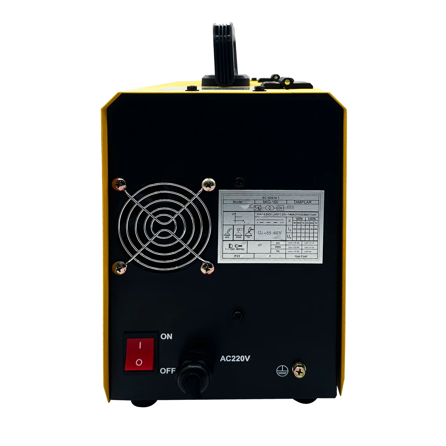 5 кг 140A 220V 3 в 1 МиГ сварочный аппарат Tig Mma Профессиональный дешевизна алюминиевый Сварка металлическим электродом инертном газе фабричного производства металла Gasless Многофункциональный сварщик