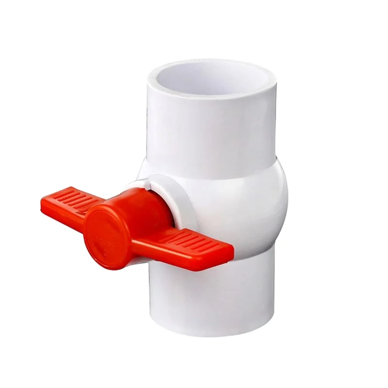 Best selling Ball Valve Fittings Double Union Fitting Upvc Plastic Handle 4 Inch Pvc Pipe