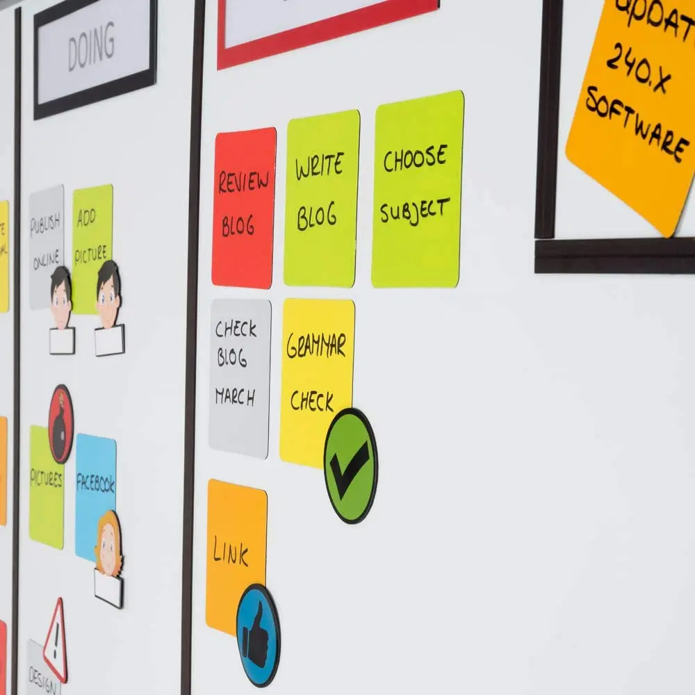 Wholesale Sticky Notes Pad Reusable Board Stickers Notepads Posits School Stationery Office Supplies