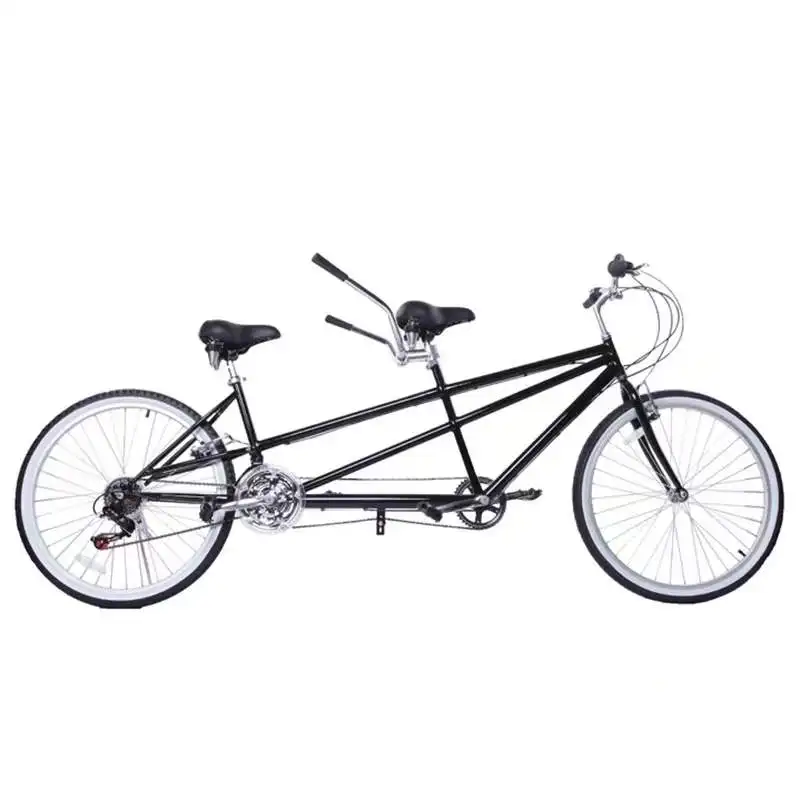 26 inch Tandem Bike hot on sale wholesale made in China 21-speed Parks tourist attractions beach Rent