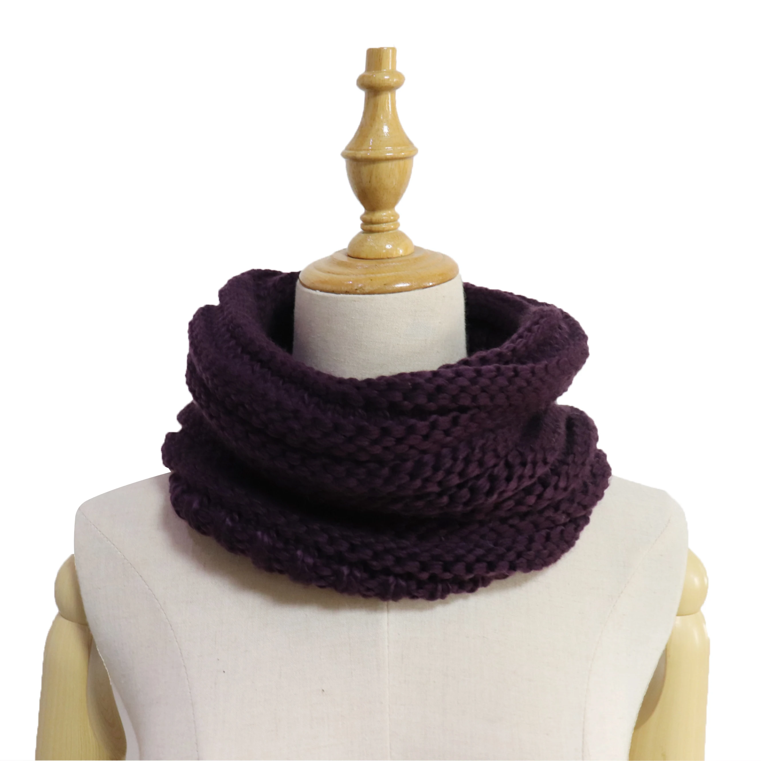 
Professional Manufacture Cheap Fashion Winter Designer Style Neck Snood Scarf 