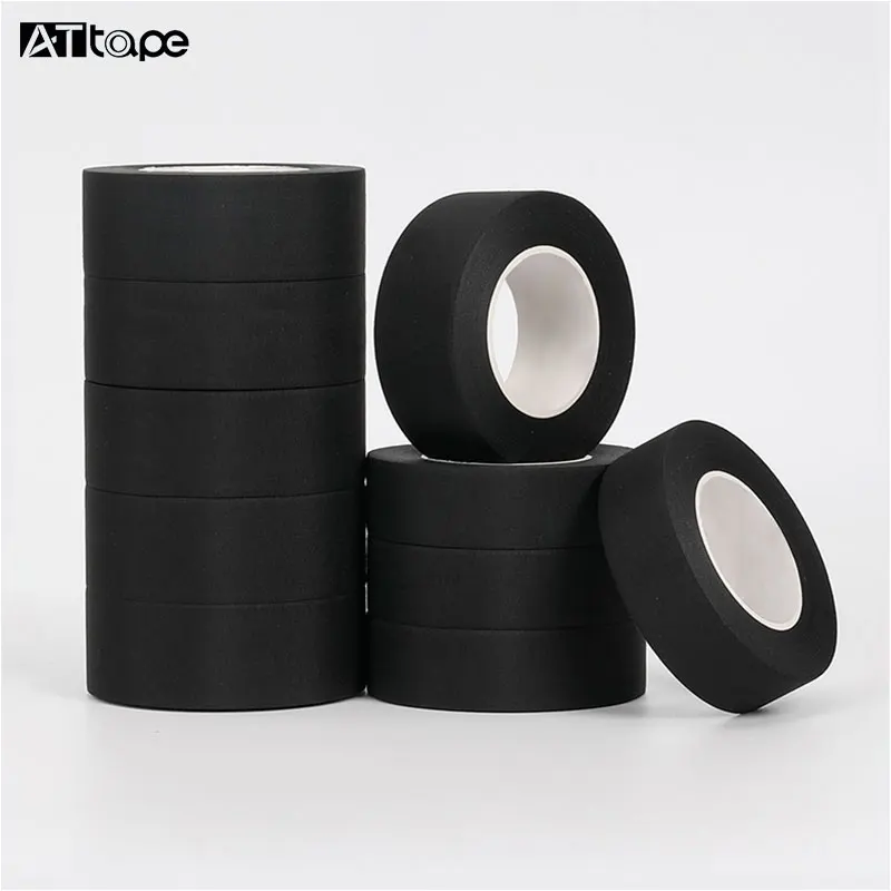 Wire automotive wire harness tape black fabric wire electrical tape