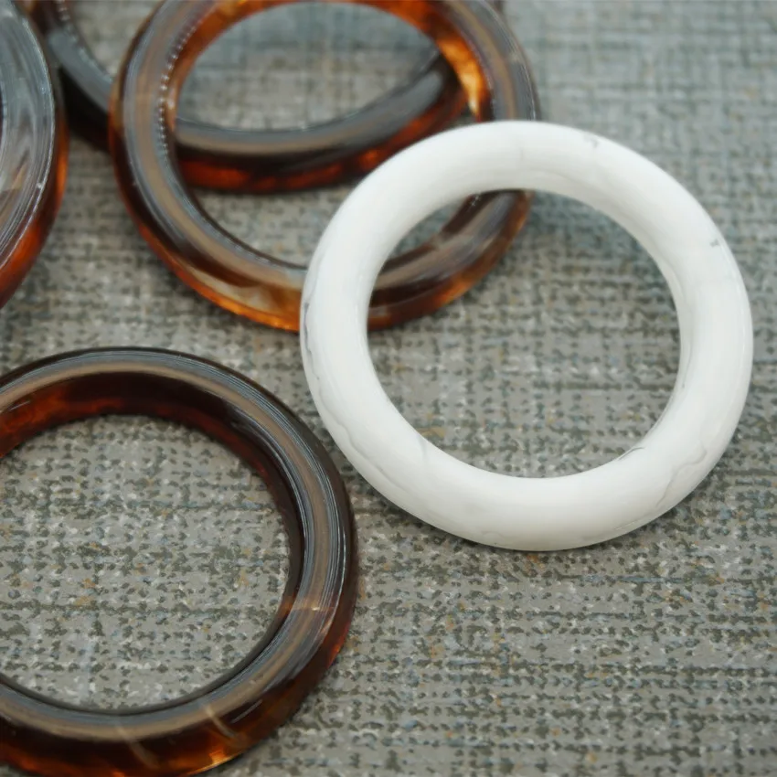 Регулируемое кольцо Бикини пластиковая круглая пряжка из смолы O для купальников