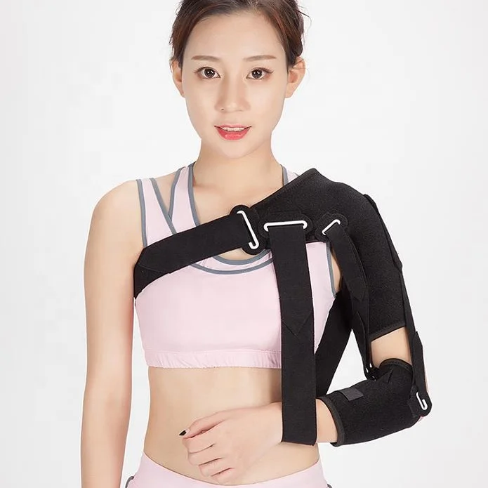 Physical  stability orthopedic back  elbow shoulder brace immobilizer belt sling support for arm posture fixed