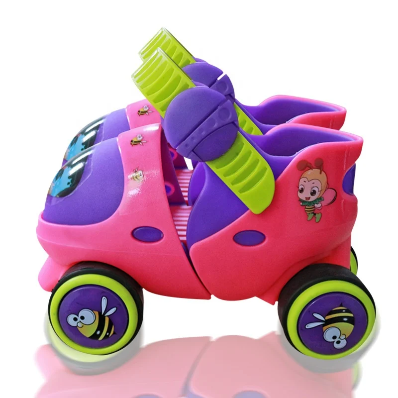 
Wholesale children double row to learn four roller skates roller skates children 