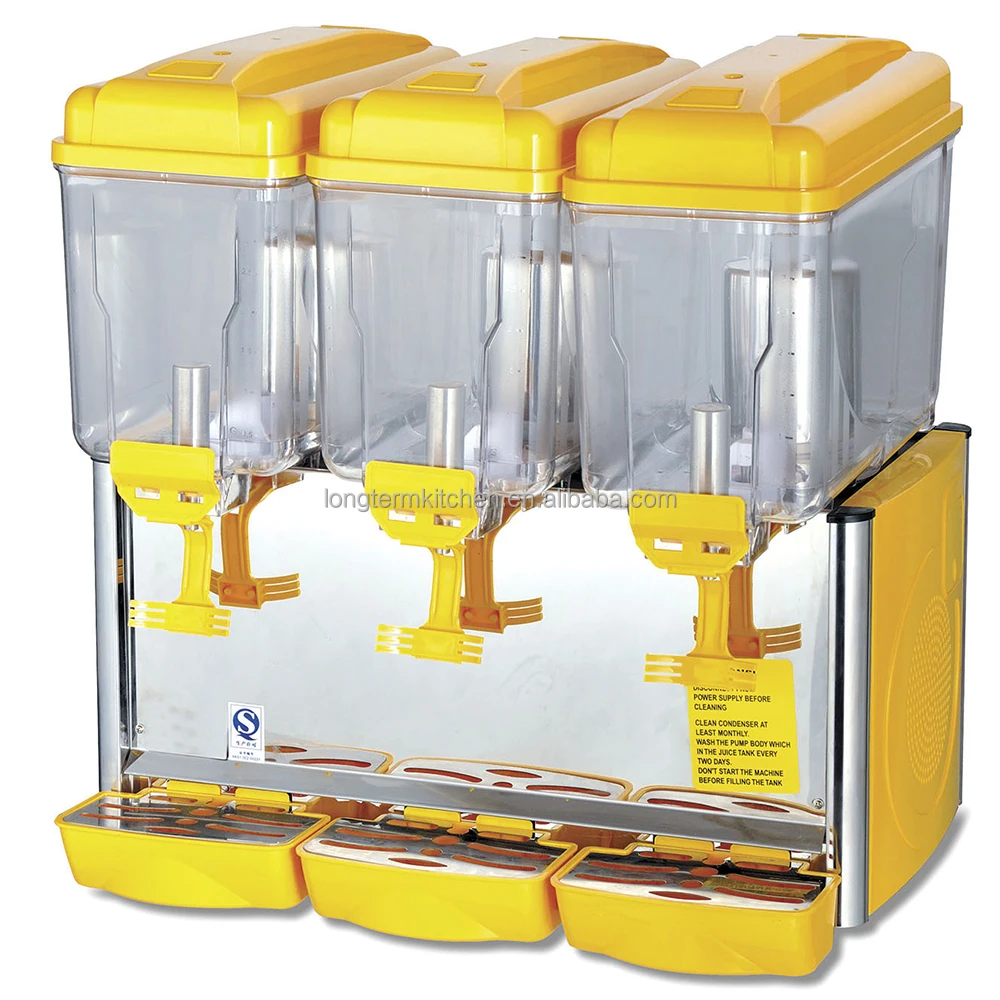 drink dispenser machine 3 tanks 15L commercial machine juice dispenser for sale