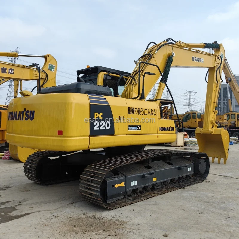 Hot Sales Komatsu PC220-8N1 Used Japanese Excavator PC35 PC55 PC200 Available in Good Condition second hand komatsu excavator