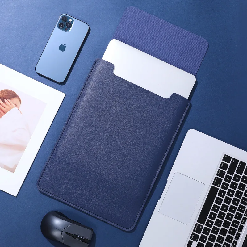 Premium Factory Sleeve Case Laptop Leather Protective Case for Macbook Sleeve