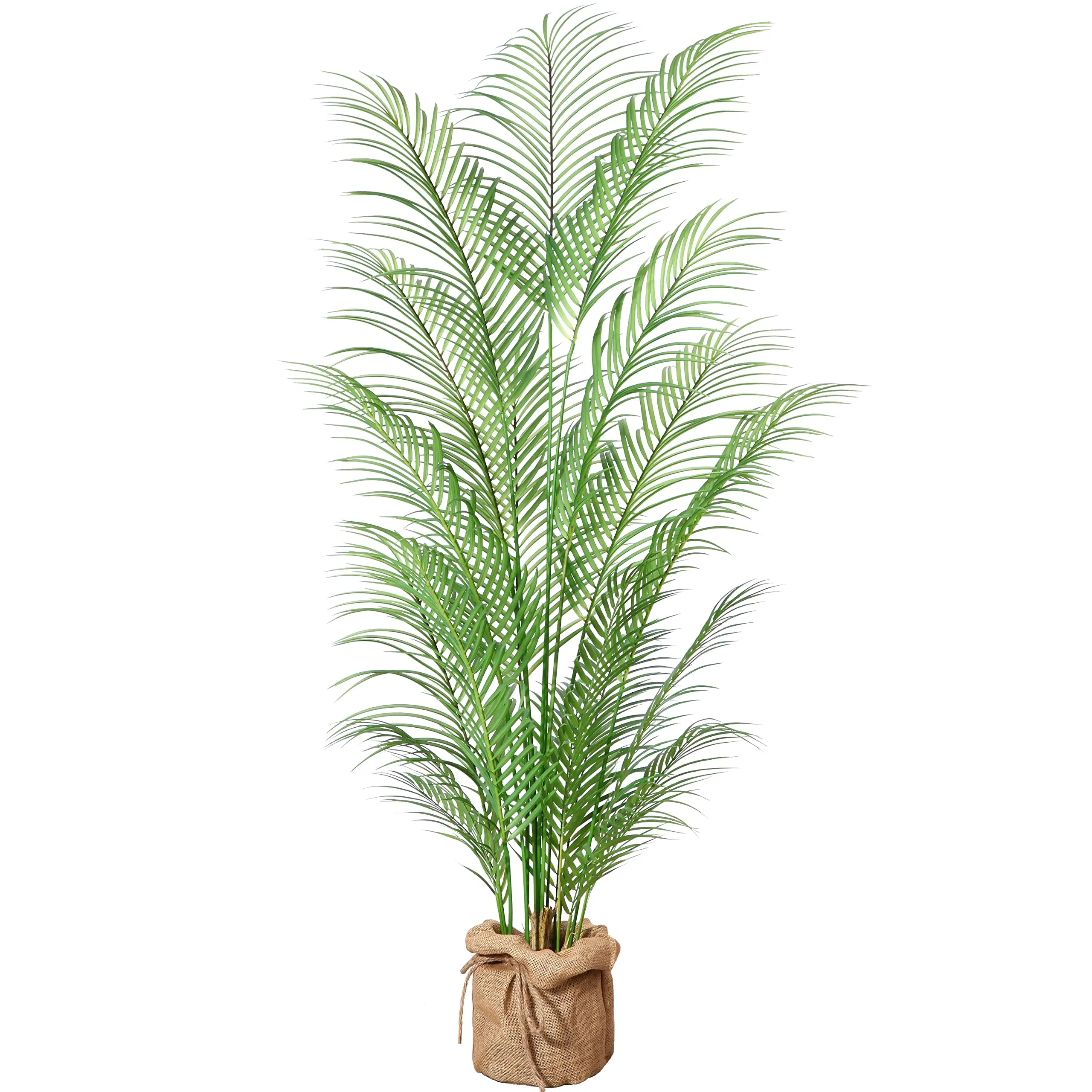 Низкая цена готовые к отправке искусственные тропические растения для внутренней искусственной пальмы ареки