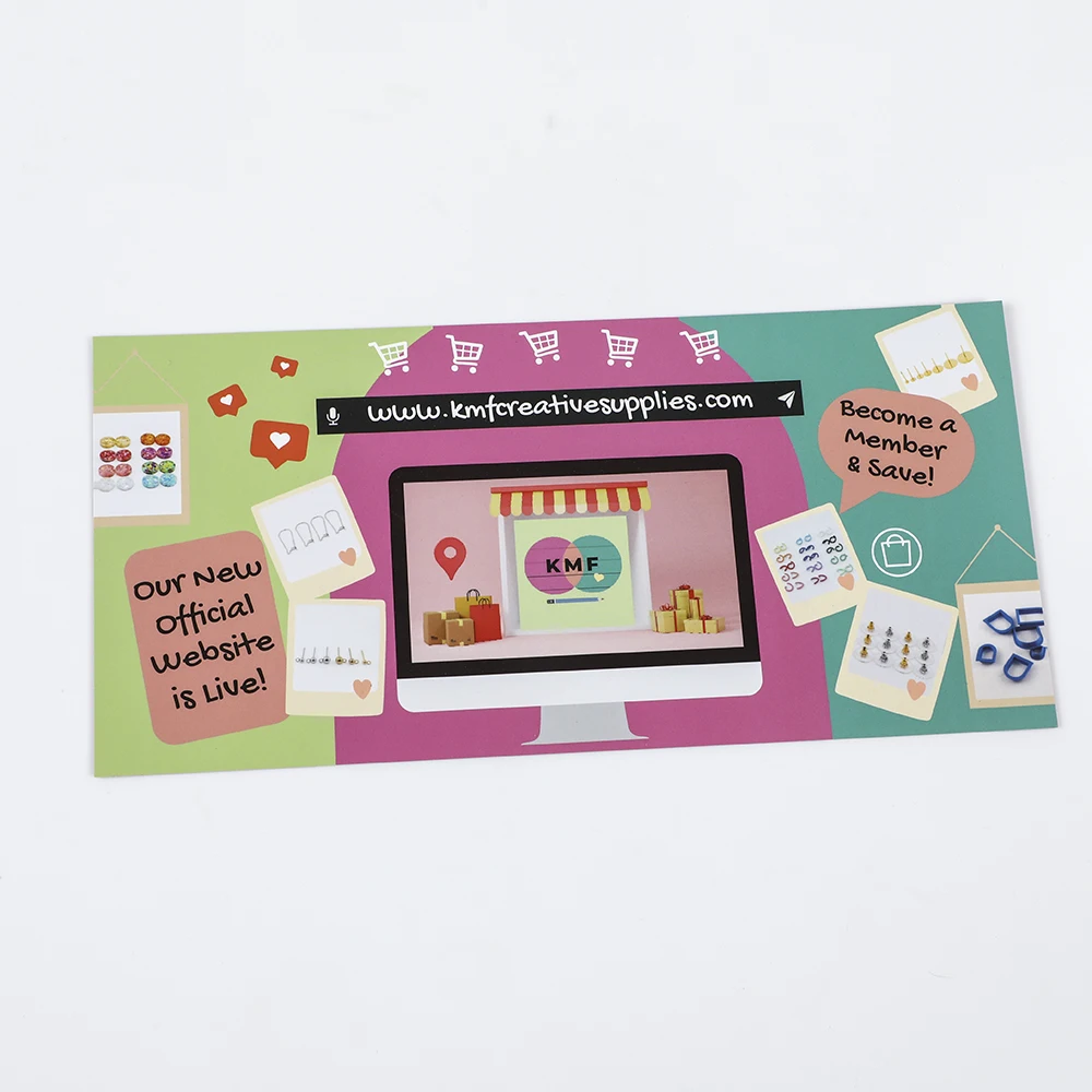 Matte lamination Cheap A2 A3 A4 A5 A6 Card Brochure Folder Custom Size Color Logo Offset Print prospekte product flyer