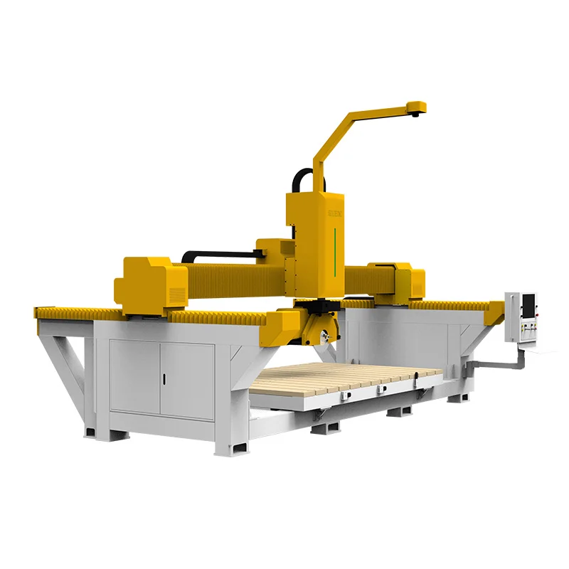 Factory Supply 2023 Newest 3600*2000mm 5 Axis CNC Bridge Saw Table Stone Cutting Machine