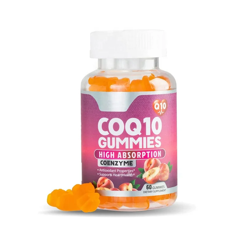 Manufacturer pure natural ubiquinone CoQ10  to enhance immunity and anti-oxidation protect heart coenzymeq10 gummies