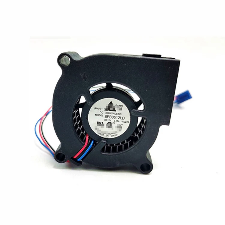 BFB0512LD turbo blower 12V 0.15A silent fan 5CM 5020 projector cooling fan