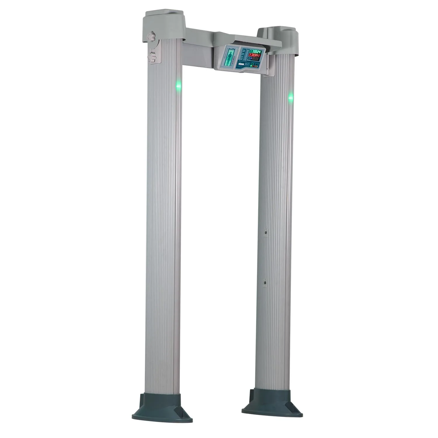 High Performance  Outdoor Multizone Waterproof ABS Walk Through Metal Detector Security Metal Detector Gate