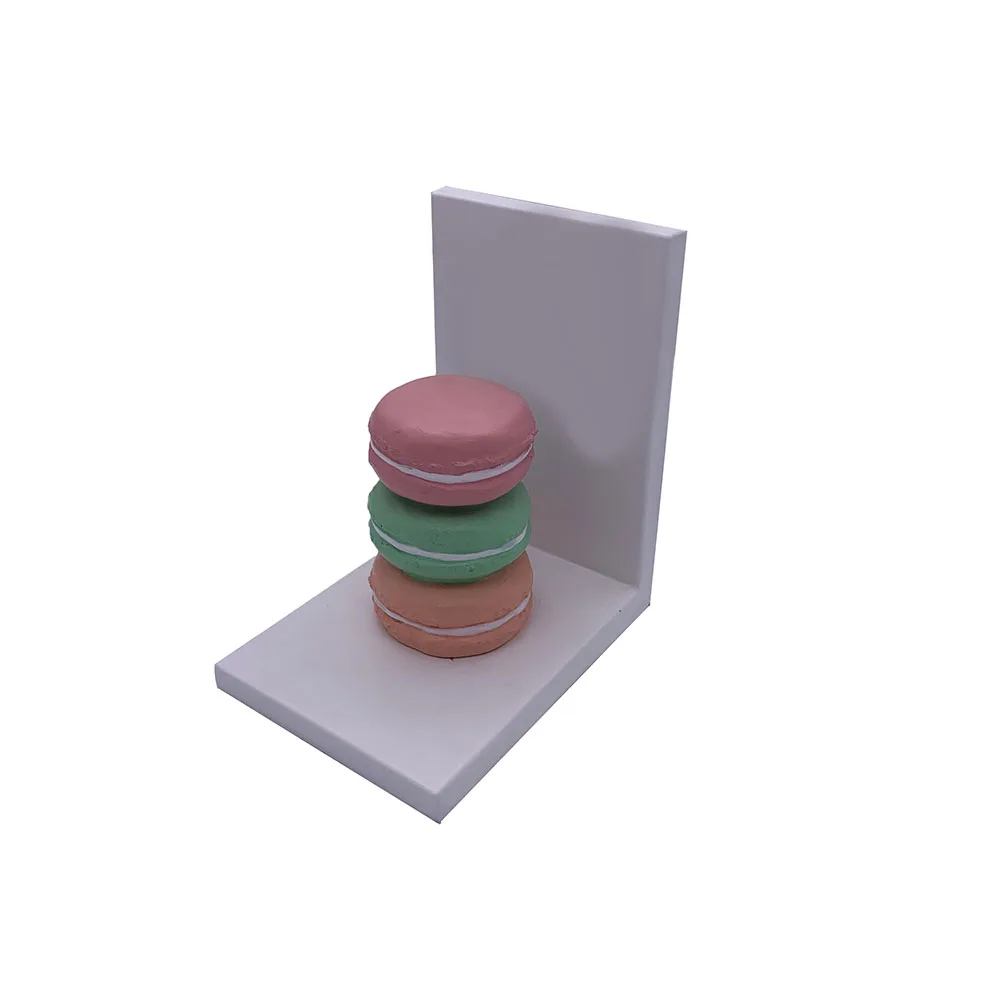  Современный новый креативный дизайн полимерная домашняя директива Macaron Bookends для подарков Прямая продажа с