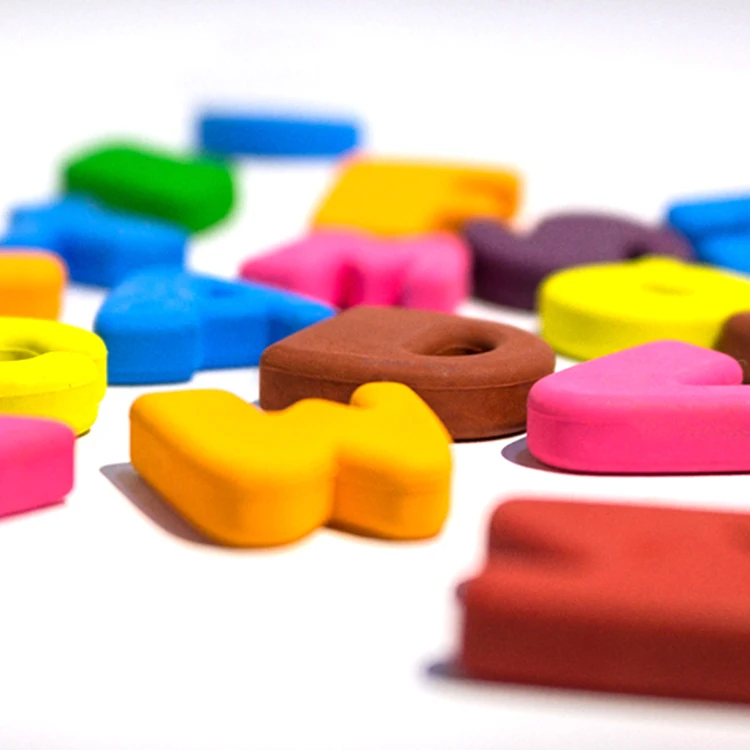 New model customized crayons with multi colors soft 3D numbers crayon for toddlers non toxic drawing tools supplier