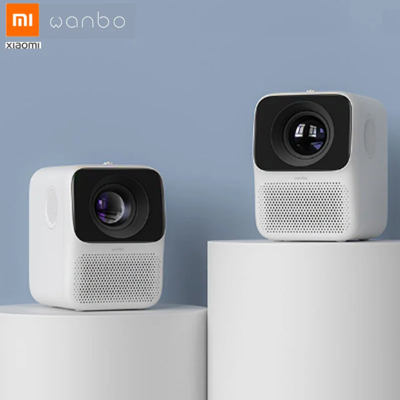 Wanbo T2 Бесплатная Мини карманный свет видео голограмма проекторы мини луч 4K звезды Галактики проектор с разрешением Dlp