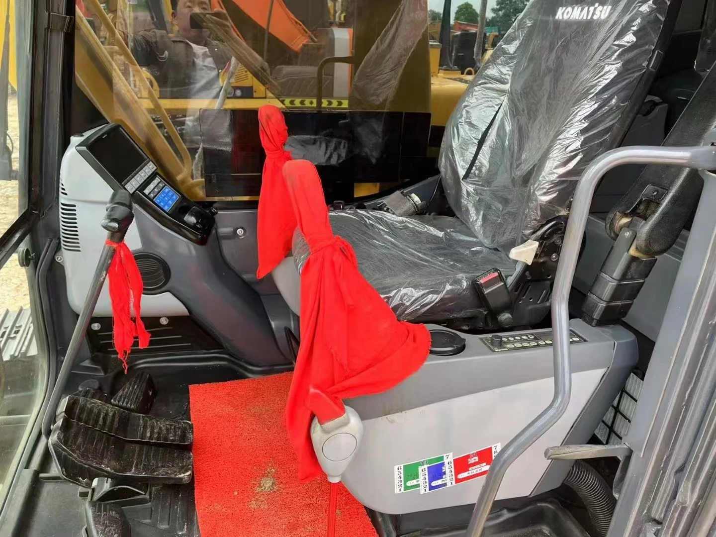 Б/у komatsu экскаватор ПК 220-8 экскаватора оригинальный Komatsu PC220-8