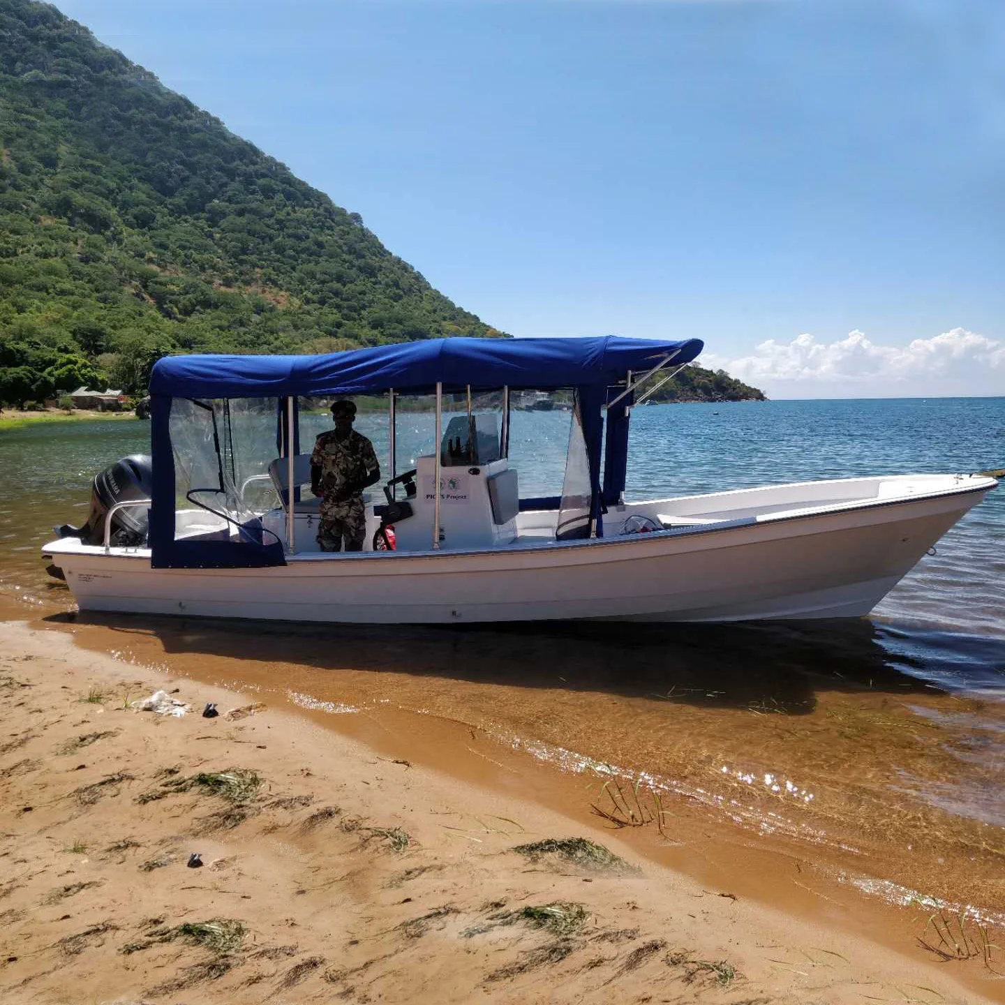 25 футов FRP мощная лодка Китай стекловолоконное коммерческое водное такси для продажи