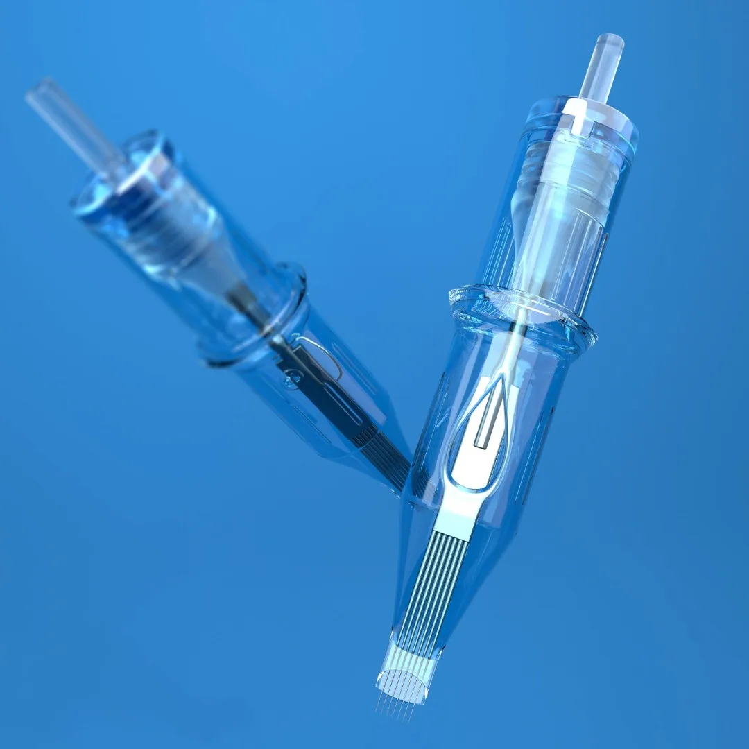Professional tattoo Needle Cartridge Permanent Makeup 361 stainless steel tattoo box cartridge needle