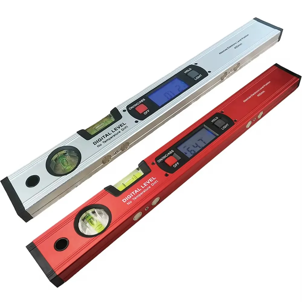 Digital Protractor Angle Finder Inclinometer Without Magnets Bubble Electronic Level Slope Test Ruler 400mm Digital Spirit Level