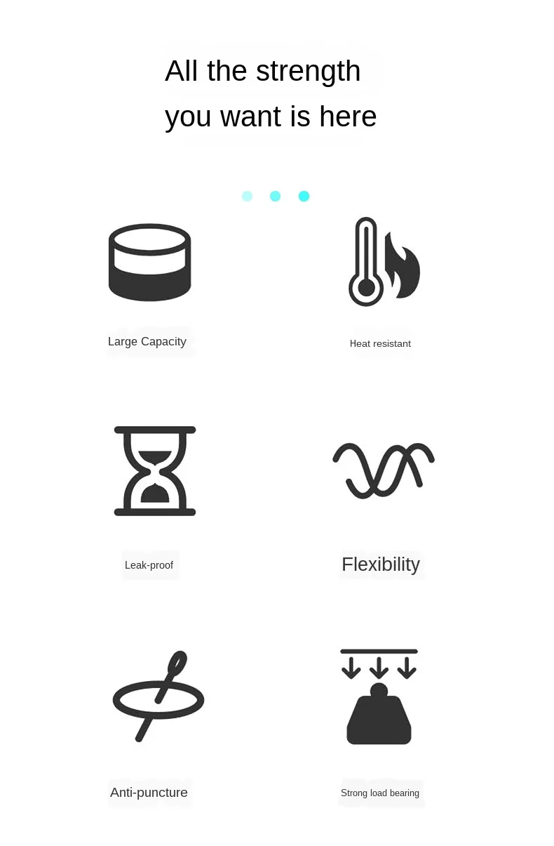 Tall Drawstring Trash Bags Kitchen Cleaning Waste Bag 8 Gal 13 Gallon 75 count Waterproof Storage garbage Bags Wholesale