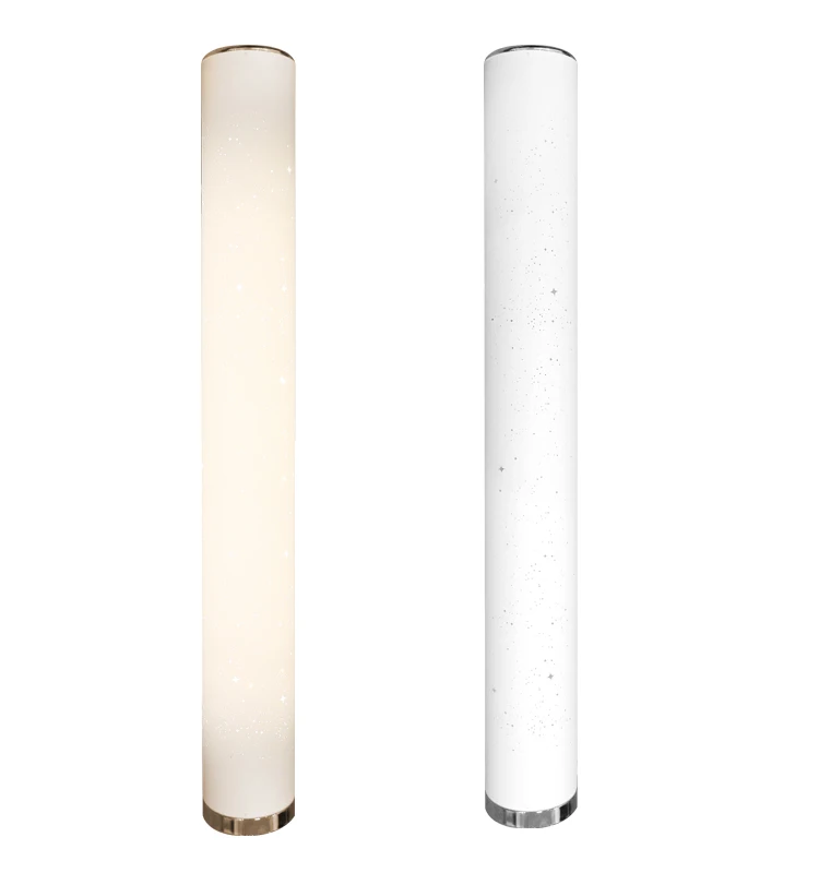 GS approval indoor lighting modern star patten cylinder shape SMD2835 LED floor lamp for living room