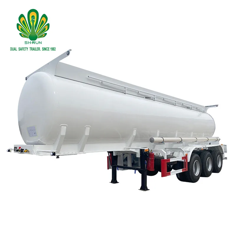 Fuel storage tanker trucks semi trailer 40000 42000 45000 liters oil tank trailer