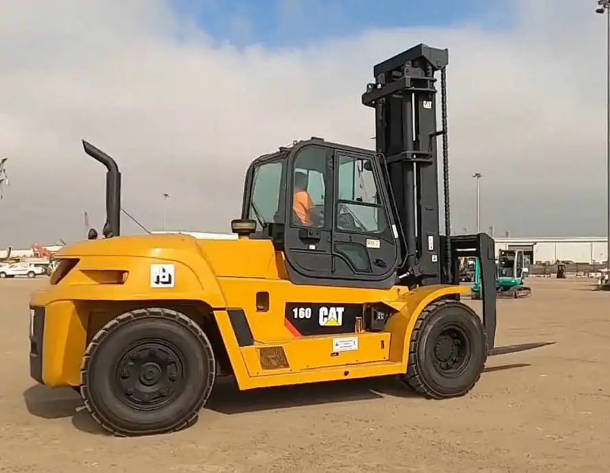 16 Ton forklift Original Japanese DP160 Used Diesel forklift for sale