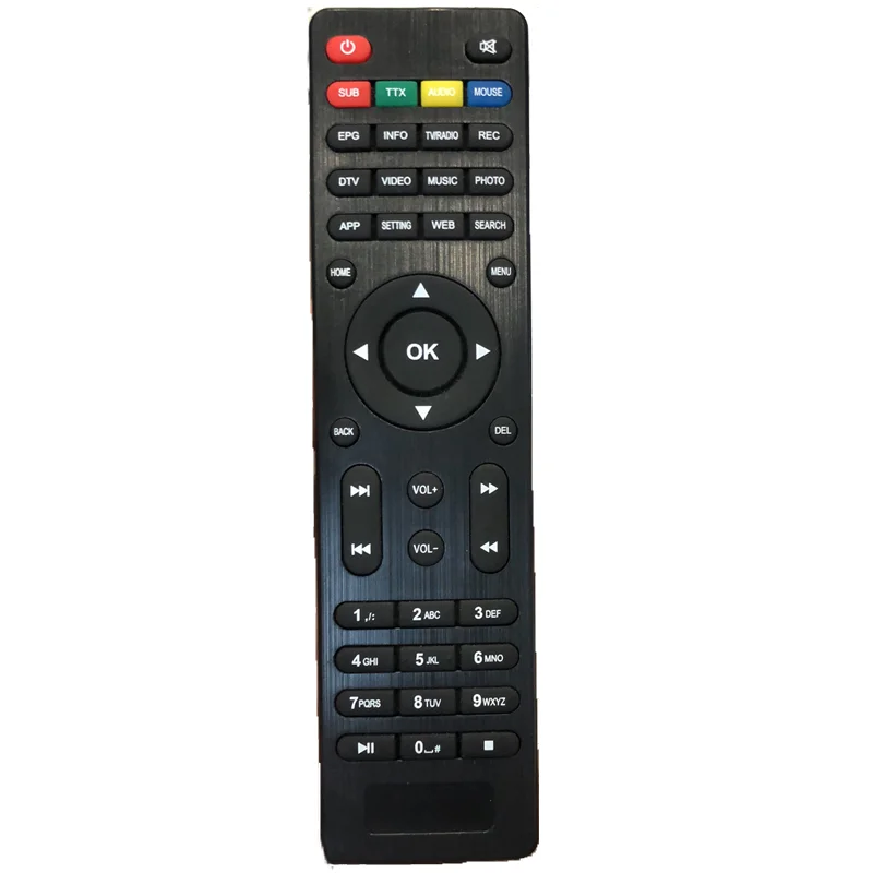 ZF 45 ключи STB пульт дистанционного управления с ABS + IC материал ИК цифровой спутниковый приемник дистанционного управления