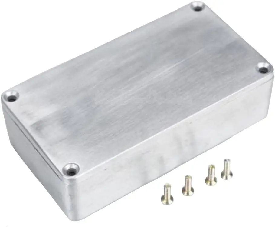 1590B 115x65x35mm Aluminum Metal Stomp Box Case Enclosure  Guitar Effect Pedal Pack of 3