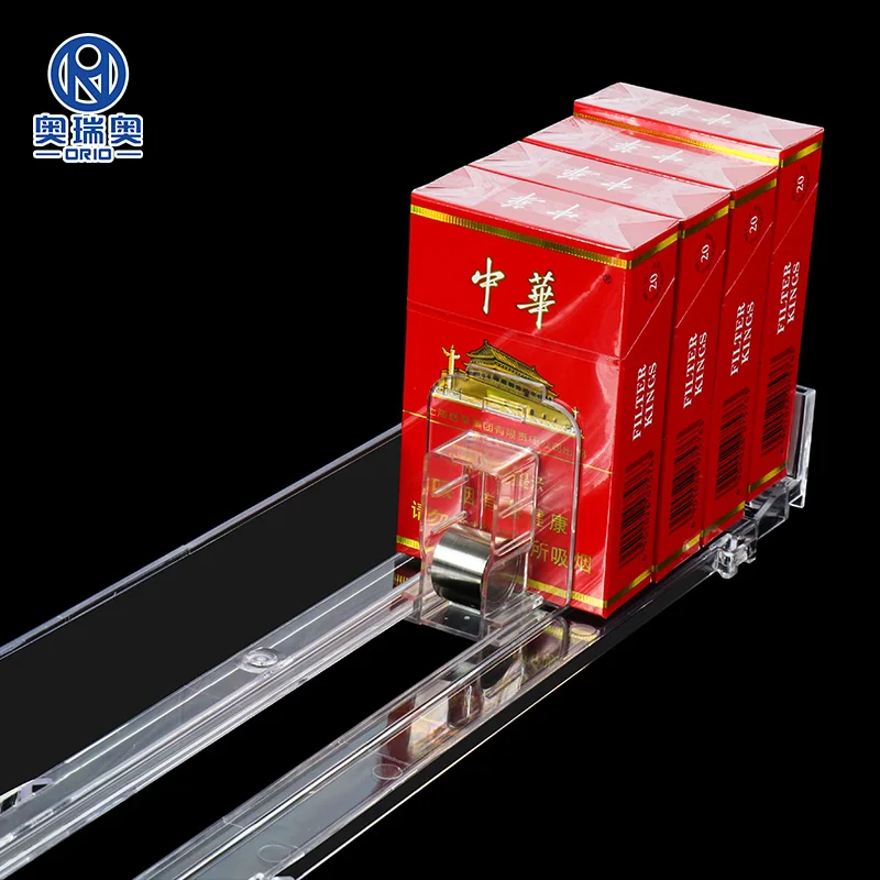 Пластиковая полка-дозатор для сигарет