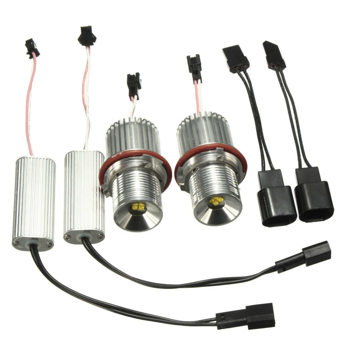 40W H8 Car LED Angel Eyes Marker Light Bulb Halo Ring Lamp 63126916097 for BMW E39 E60 E61 E63 E64 E65 E66 E83 X3 E53 X5 E87