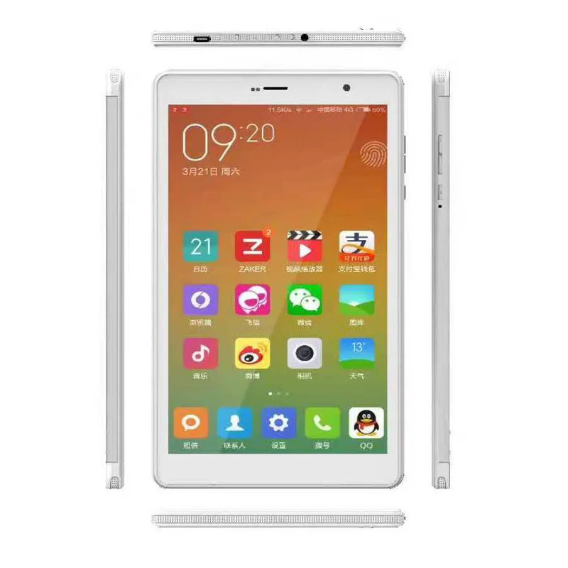 Brightside Manufacturer Android 10.0 Tablet 3G 4G Phone Tablets 32gb Storage Dual Sim Card 8 Inch Tablet PC