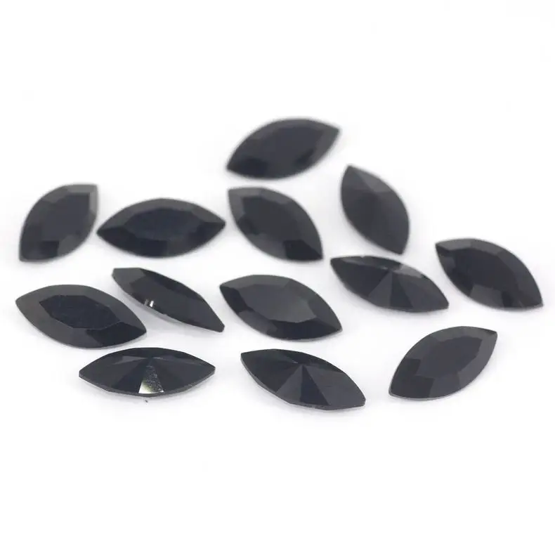 YALI diamante natural Raw Uncut Pearl Trimming For Sale Low Price Stretch Fabric On Roll Jelly Non Hotfix Diamonds Natural Loose