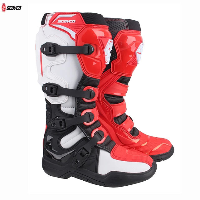 Motocross Boots Biker Boots Textile Motorcycle Shoes for Sale High Quality Top Gear Original Leather Customized Motocross Boots