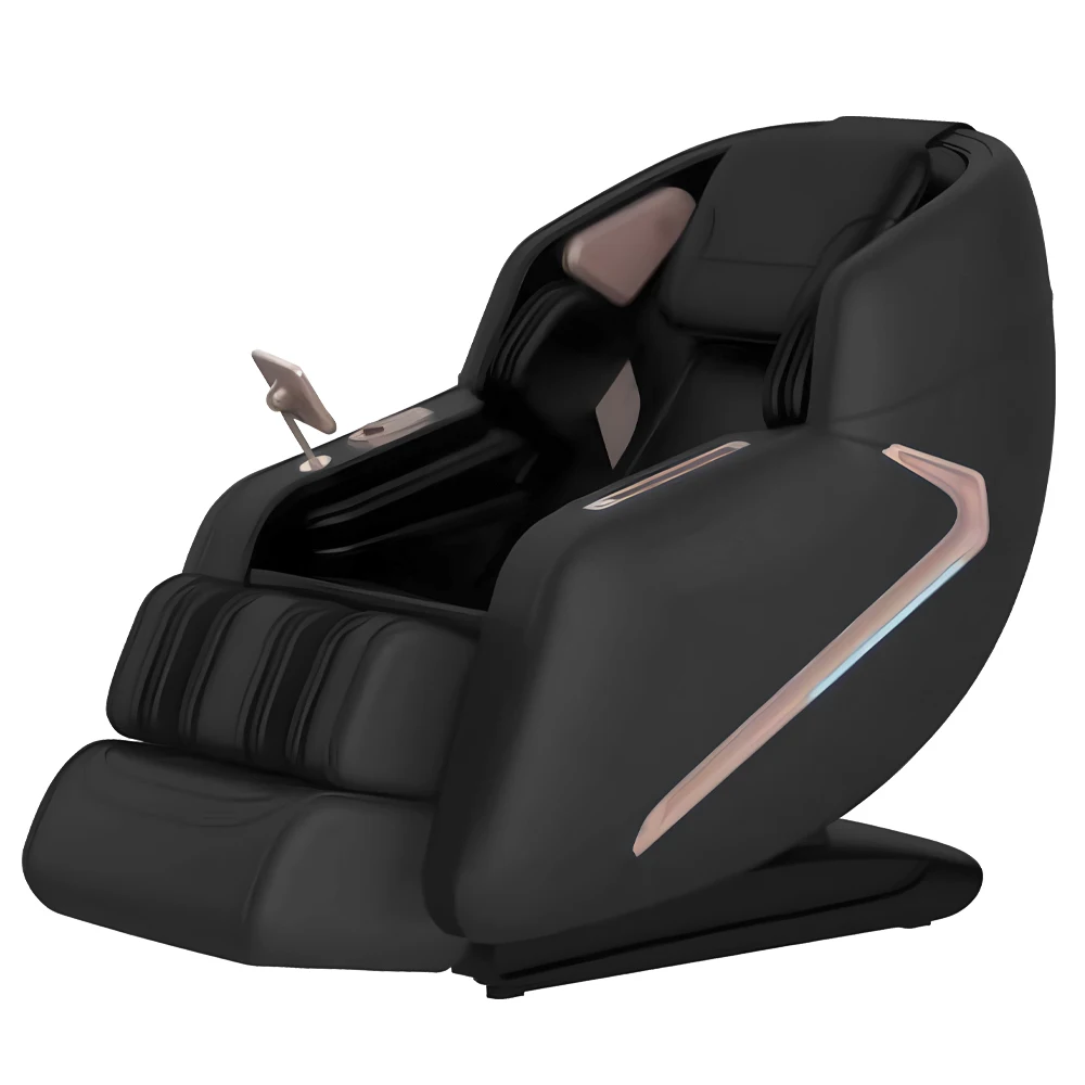 4D Buttocks roller massage Luxury Shiatsu Bluetooth 3D Surround sound Foot Spa Sl Track Massage Chair
