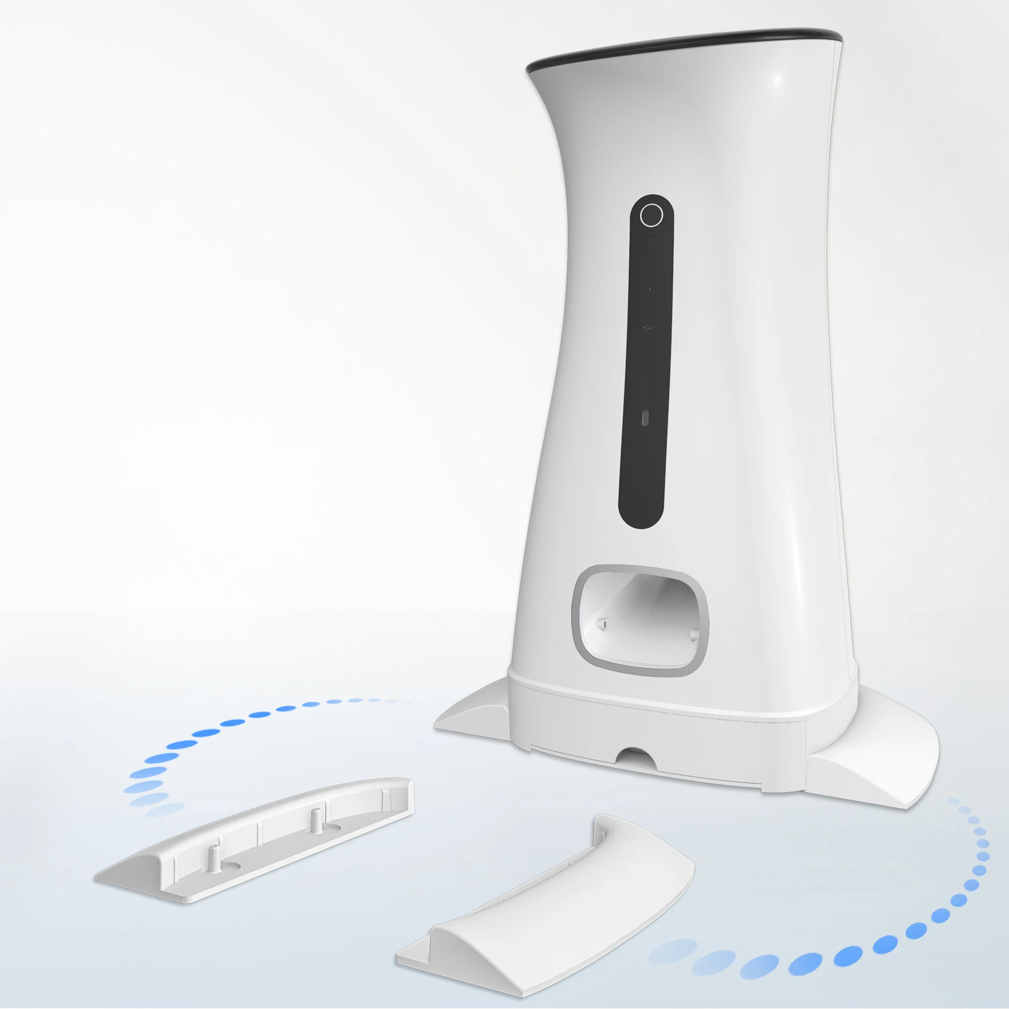 Умная автоматическая кормушка для домашних животных с Wi-Fi и камерой