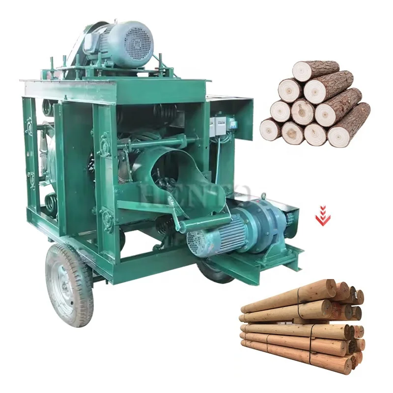 Factory Price Wood Bark Peeler / Wood Debarker Machine For Peeling Logs / Portable Log Debarking Machine