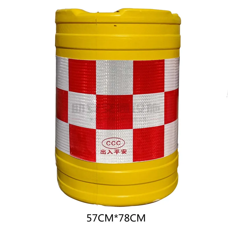 
Collision proof cylindrical traffic safety PVC road cone road 
