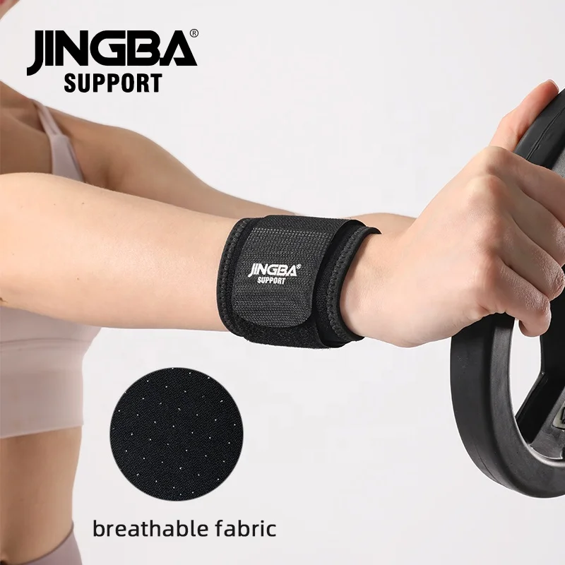 JINGBA ODM Neoprene Wrist Support Brace Comfortable Wrist Wraps for Joint Pain Relief Fitness Typing Weightlifting