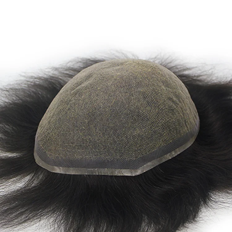 Набор Натуральных Волос ICON супер тонкие моно-кружевные мужские парики из человеческих волос