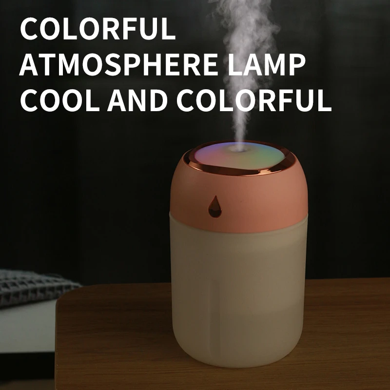 Silent Portable Ultrasonic Humidifier & Essential Oil Diffuser with Aromatic Spray for Home & Hotel Aromatherapy Humidifying